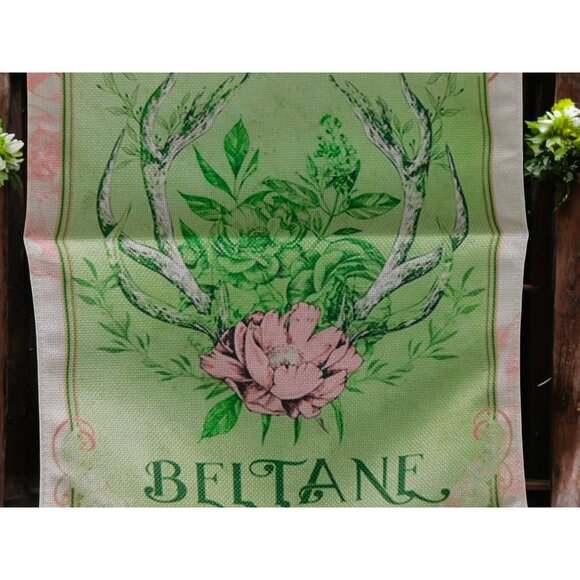 Blessed Beltane Garden Flag 12x18 Spring Pagan Decor Waterproof - Picture 5 of 10